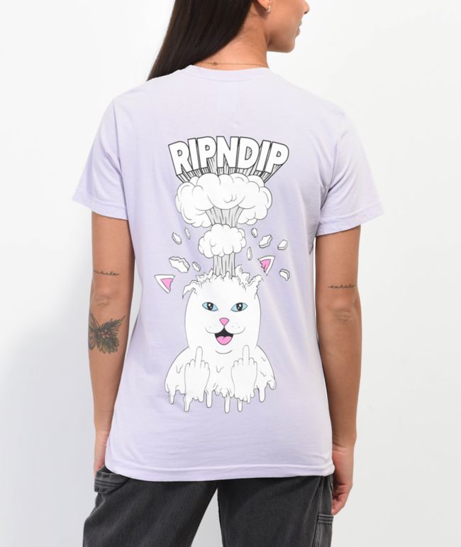 RIPNDIP Mind Blown Lavender T-Shirt