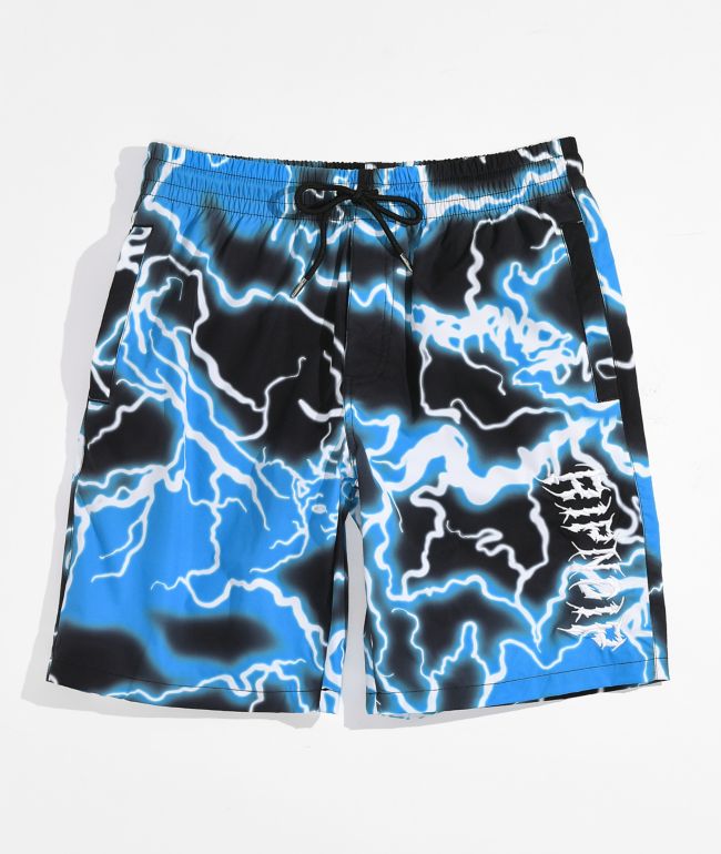 RIPNDIP Nikola Black & Blue Board Shorts
