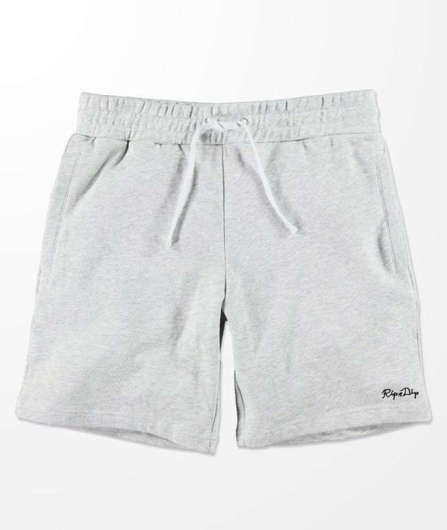 grey sweat short