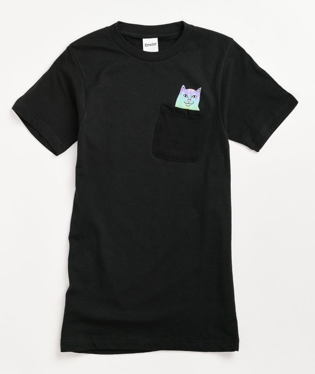 RIPNDIP Rainbow Nerm Black T-Shirt