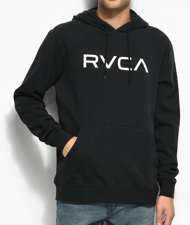 rvca black hoodie