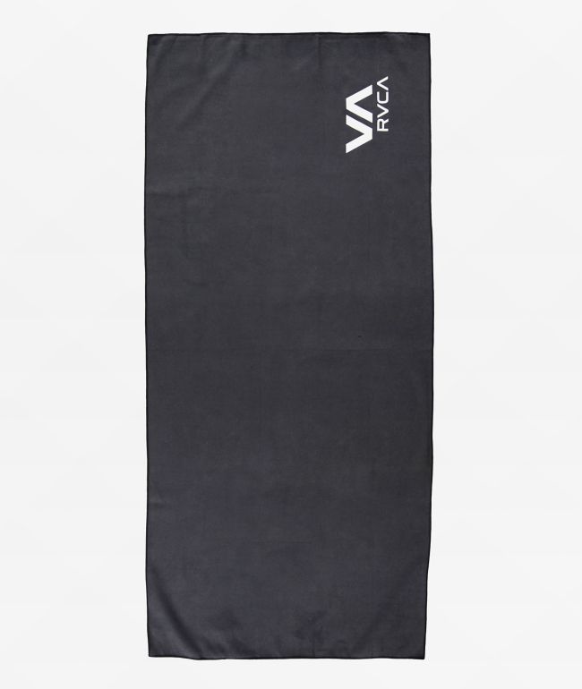 RVCA Black Sport Towel