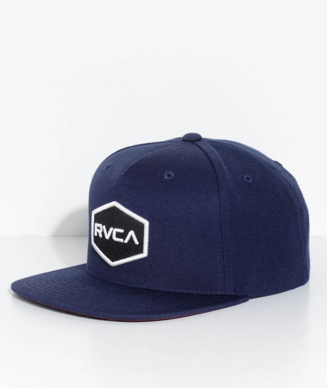 Blue rvca hat clearance
