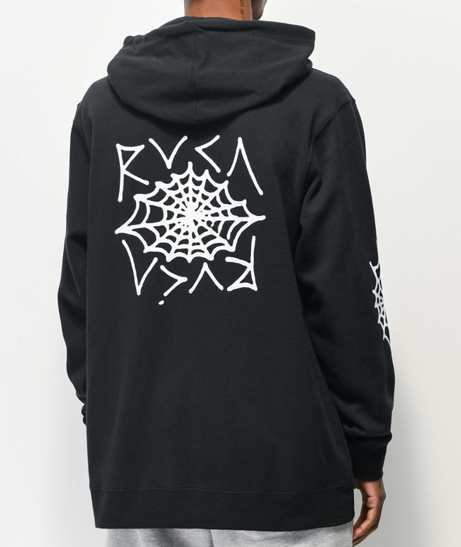 rvca black hoodie
