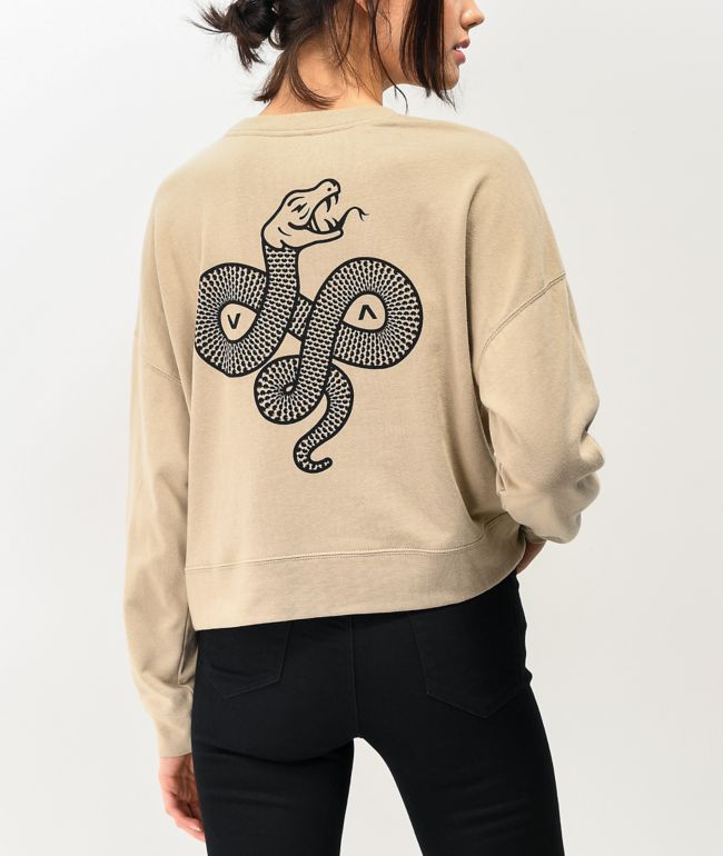 rvca crew neck sweater