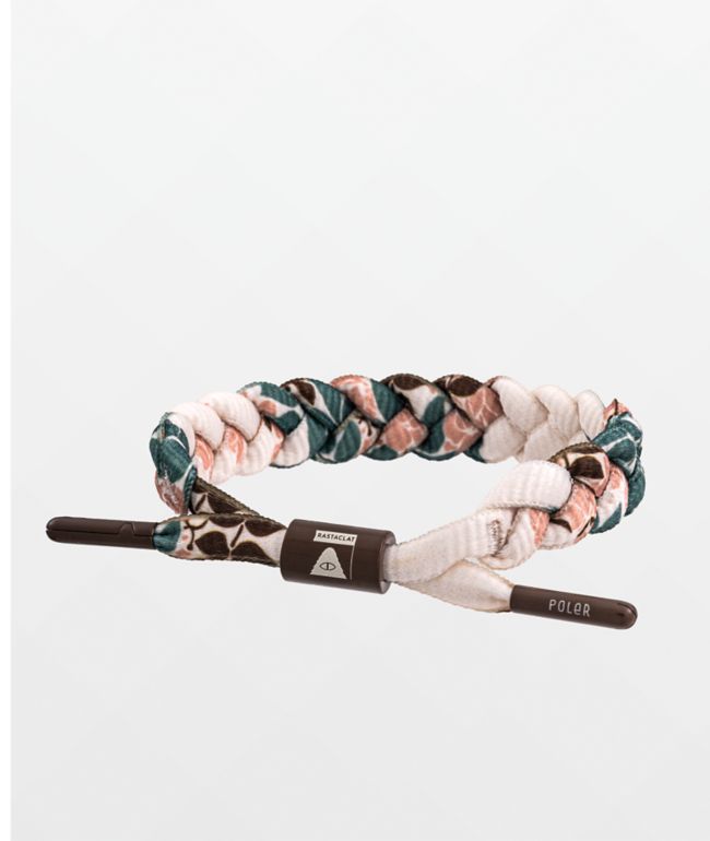 Rastaclat x Poler Tan Braided Bracelet