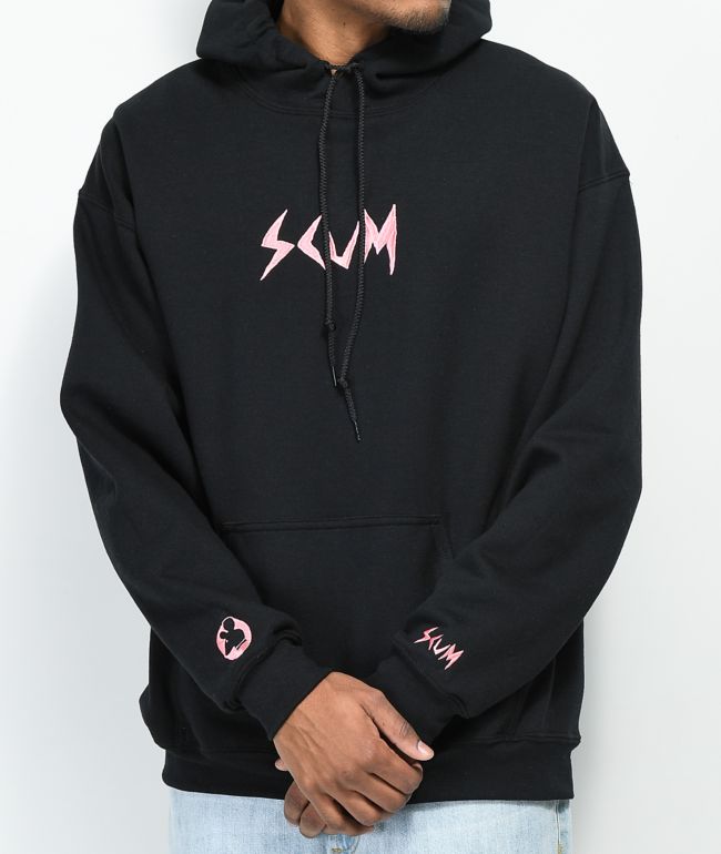 Scum pink hoodie clearance