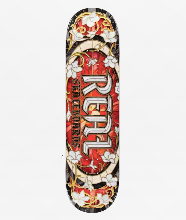 Real Cathedral Team Oval 8.25" Skateboard Deck