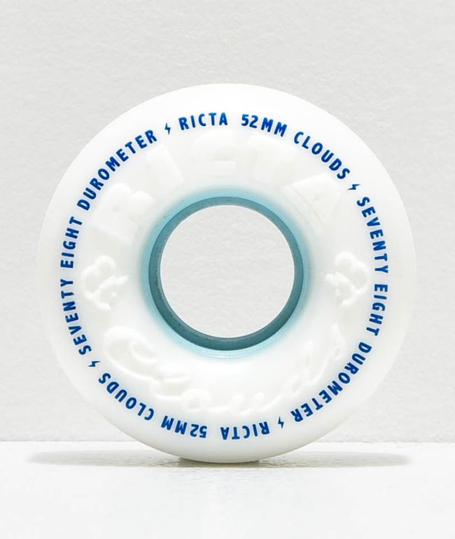 Ricta Clouds 52mm 78a ruedas de skate blancas