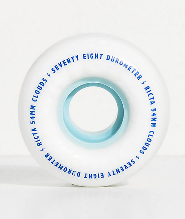 Ricta clouds 78a white skateboard wheels Clearance