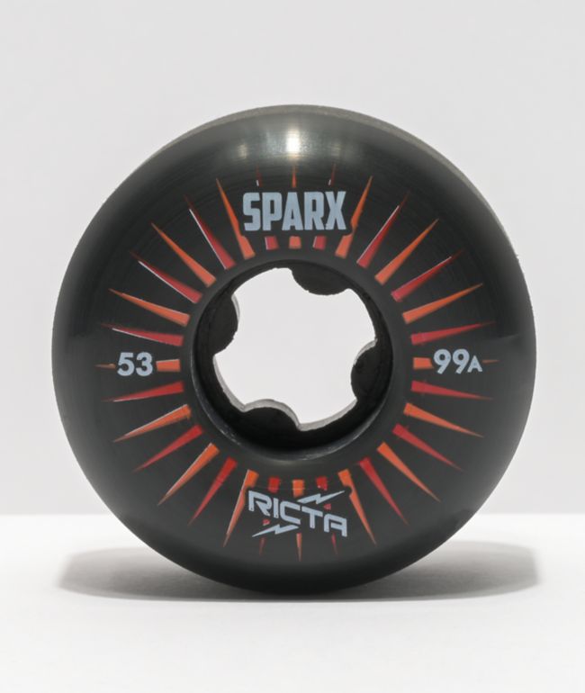 Ricta Sparx 53mm 99a Black Skateboard Wheels