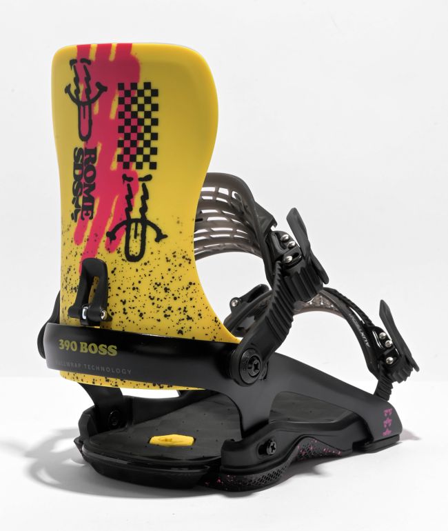 Rome 390 Boss Artifact Snowboard Bindings 2023