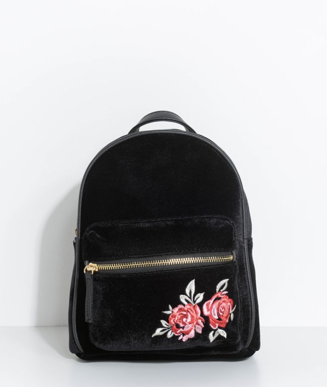 embroidered mini backpack
