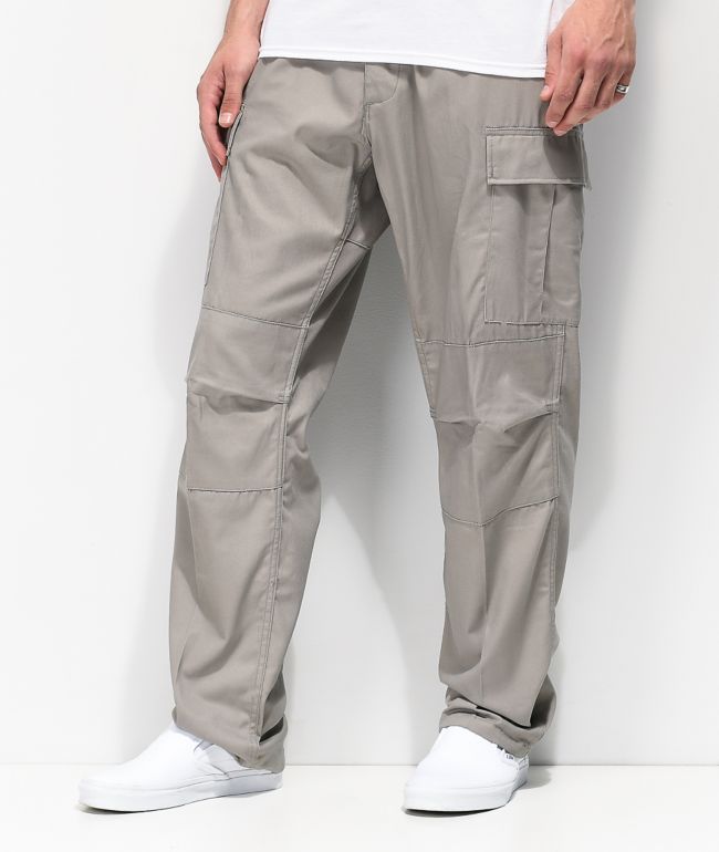 cargo trousers grey