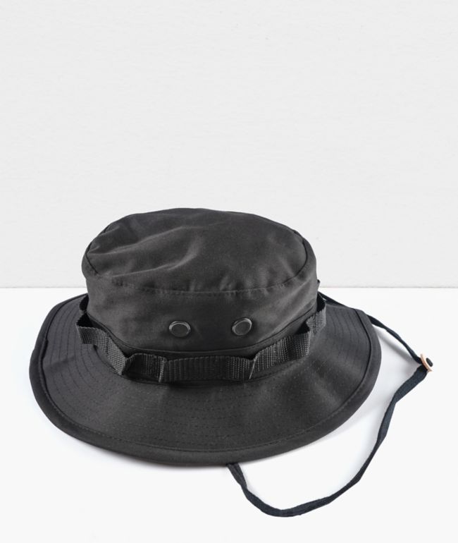 Rothco Black Boonie Hat