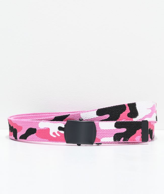 camo web belt