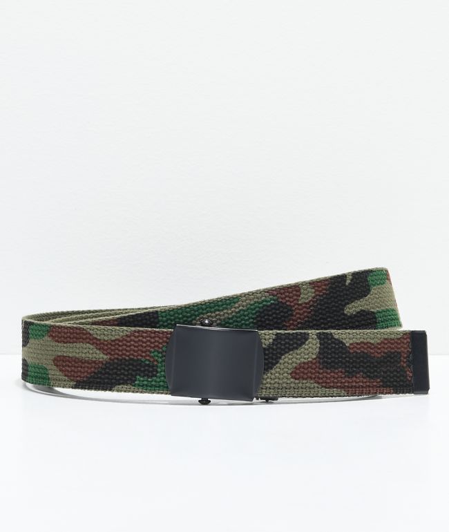 camo web belt