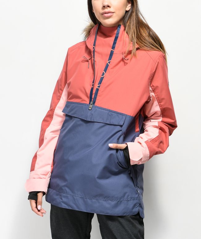 roxy anorak snow jacket
