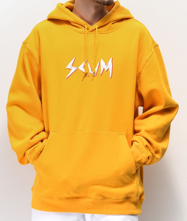 golden yellow hoodie