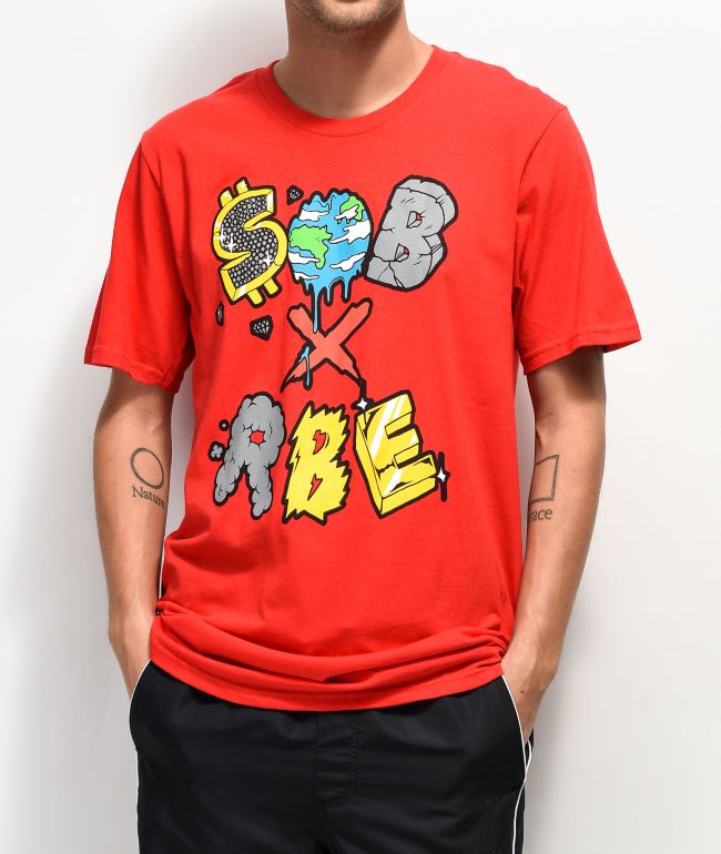 Sob X Rbe Characters Red T Shirt Zumiez 4262 best polyvore images on pinterest, casual clothes. sob x rbe characters red t shirt