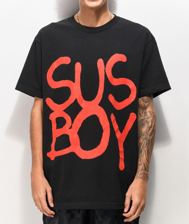 SUS BOY Anarchy Black T-Shirt