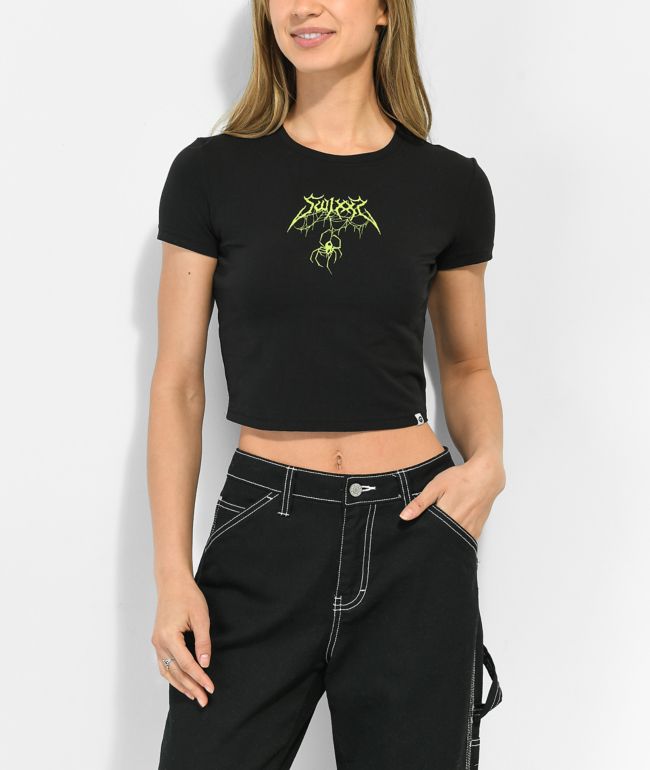 SWIXXZ Spider Black Baby T-Shirt