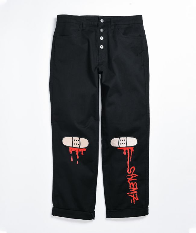 Salem7 Goodies Horn Black Hoodie Zumiez Ca Black unisex hoodie with horn detailed hood and yungblud graphic on front. salem7 goodies horn black hoodie