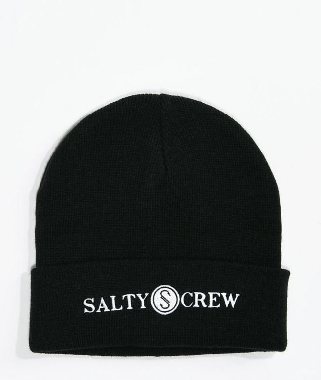 Salty Crew Chiller Black Beanie