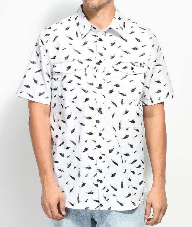 Fish button up Clearance