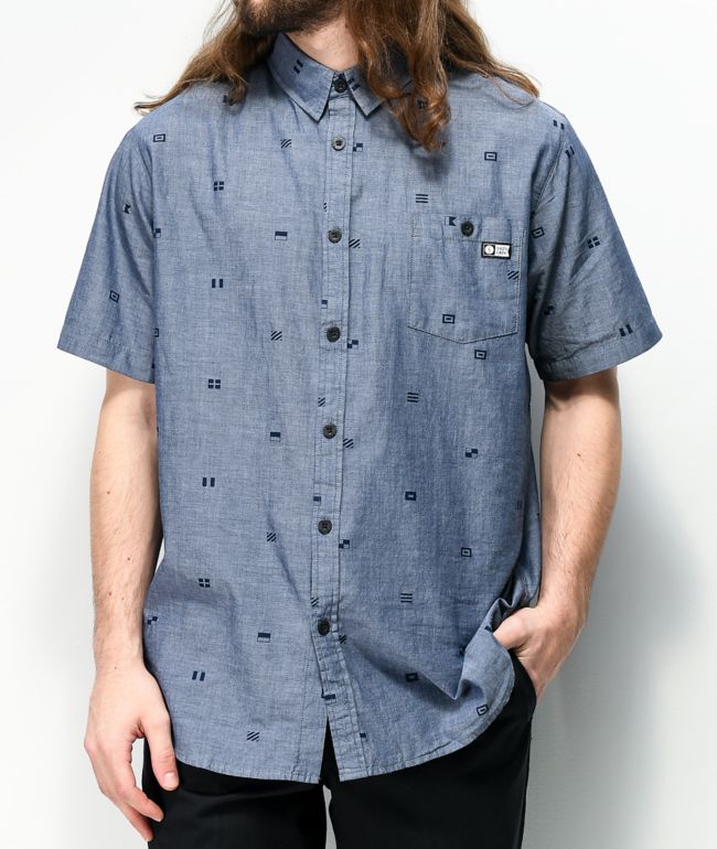 zumiez short sleeve button up