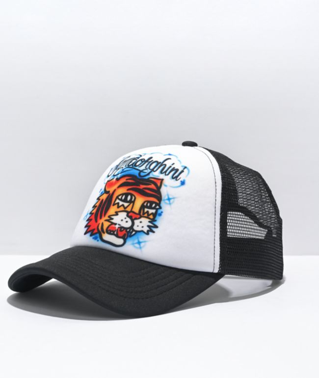 CUSTOM AIRBRUSHED Back To The Future ADJUSTABLE Snapback TRUCKER HAT 