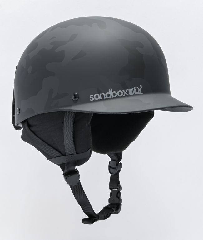 hefboom Boekwinkel Verdorie Sandbox Classic 2.0 Black & Carbon Snowboard Helmet