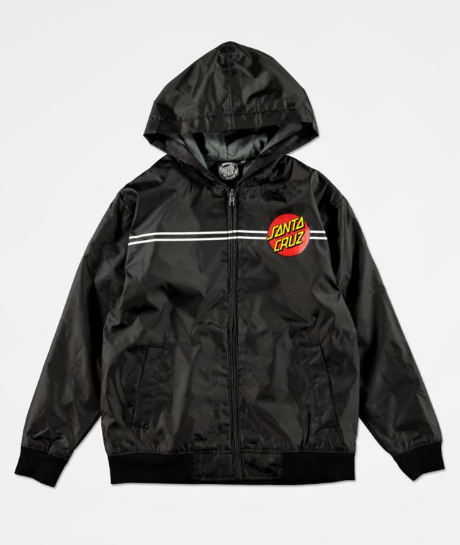 white santa cruz windbreaker