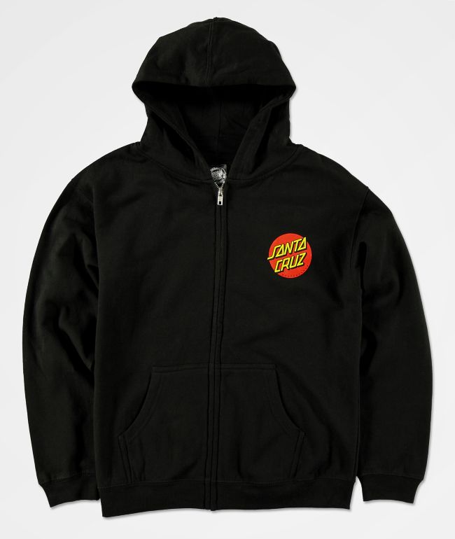 santa cruz zip up hoodie