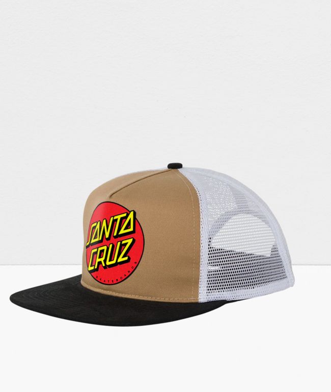 Santa Cruz Classic Dot Sand Mesh Trucker Hat