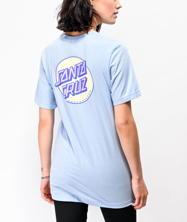 Light blue santa cruz shirt clearance