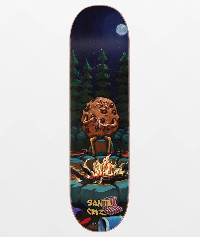 Santa Cruz Cookie Campout Everslick 8 0 Skateboard Deck Zumiez Ca The surf station carries skateboard decks from great skate brands! santa cruz cookie campout everslick 8 0