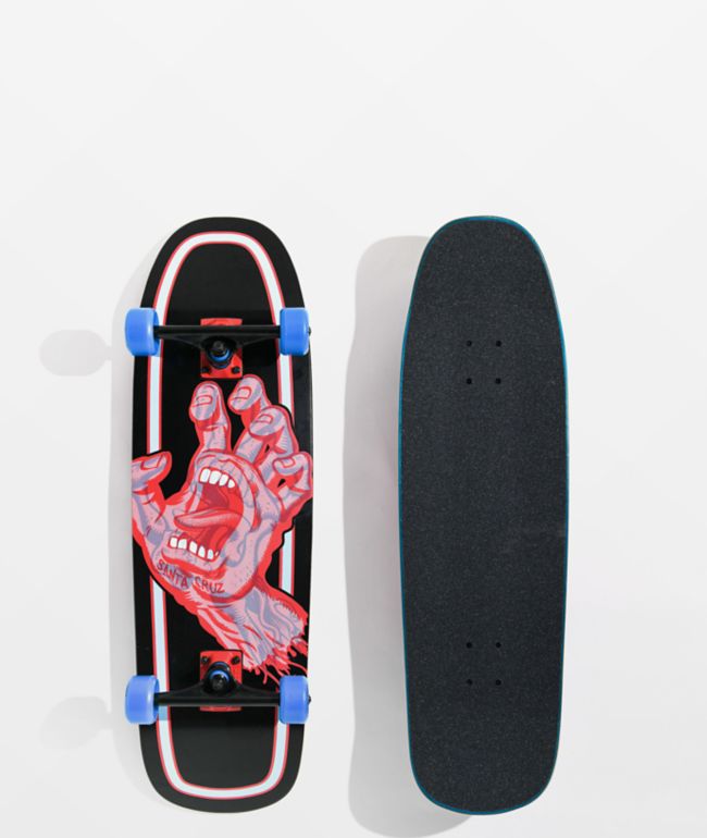 stopverf zoete smaak Sta op Santa Cruz Decoder Hand 32" Cruiser Skateboard Complete