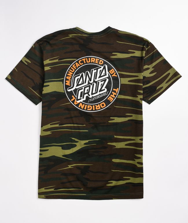 camo santa shirt