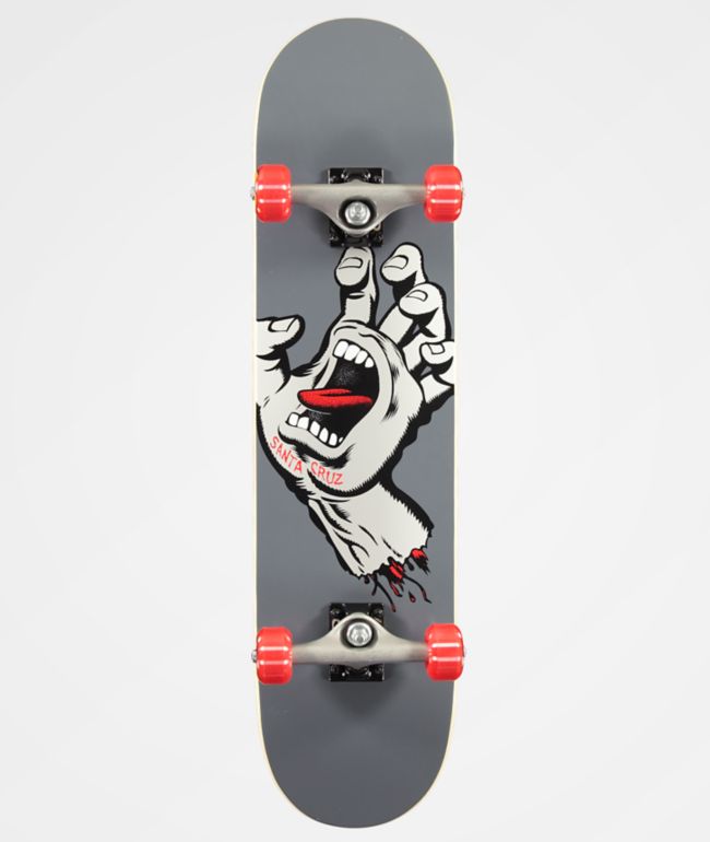 Santa Cruz Screaming Hand 7 8 Skateboard Complete Zumiez