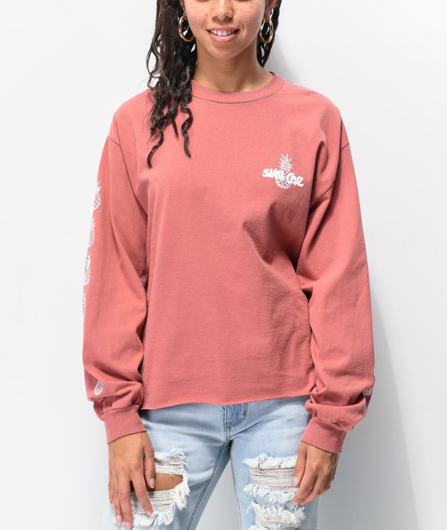 Santa cruz pink long sleeve clearance