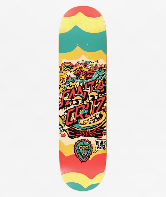 Santa Cruz x Killer Acid Dot 8.0" Skateboard Deck