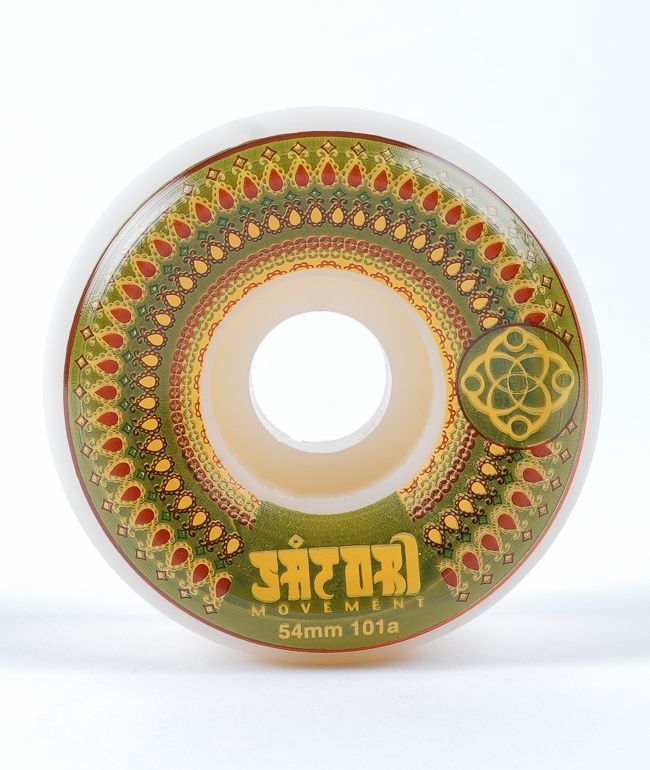 Satori Mandala 54mm 101a ruedas de patineta verdes