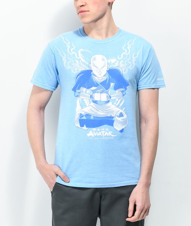 Select Start x Avatar: The Last Airbender Half Tone camiseta azul