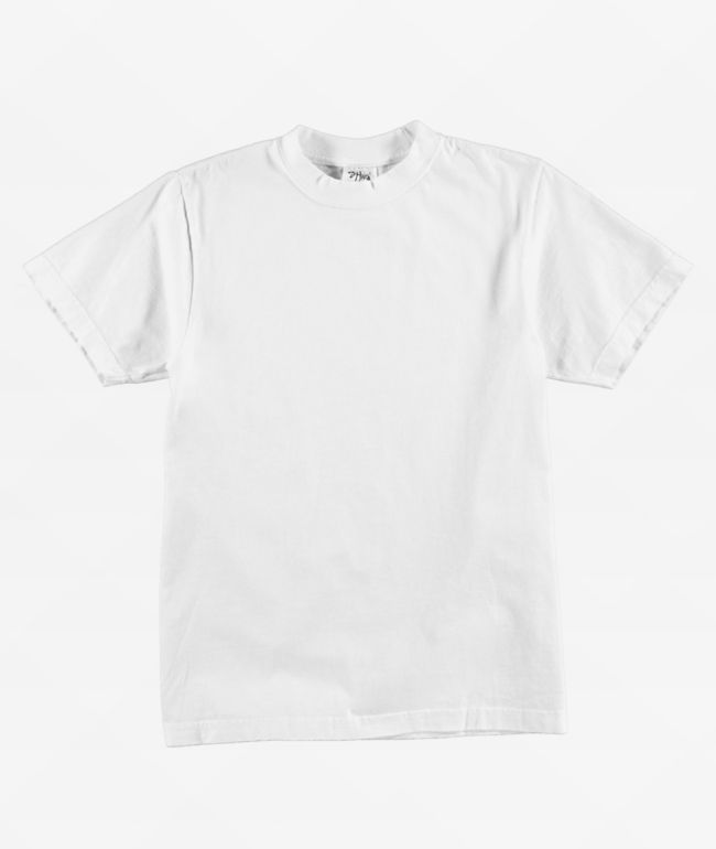 Shaka Wear Garment Dye White T-Shirt