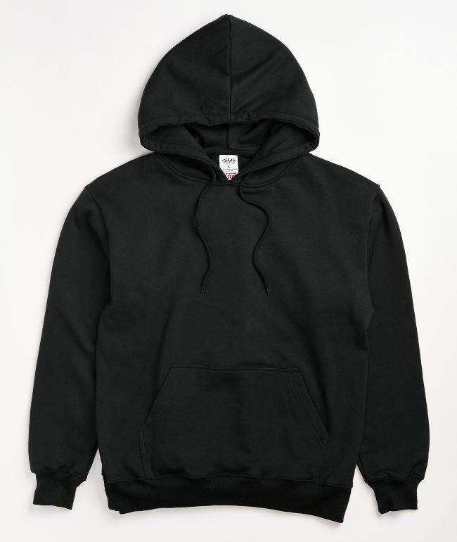 Heavyweight hoodie black Clearance