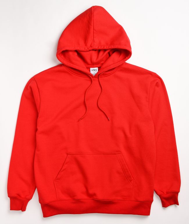 Shaka Wear Heavyweight Red Hoodie