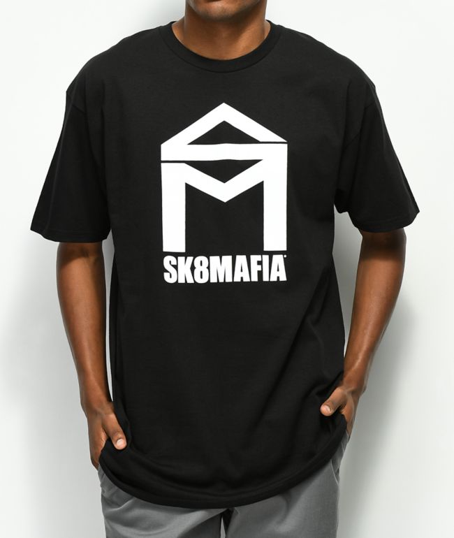 Sk8Mafia House Logo camiseta negra