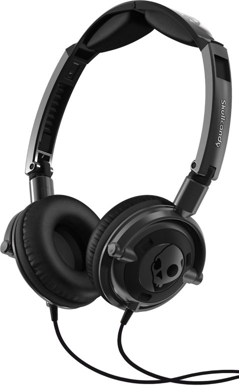 Skullcandy Gunmetal Black Lowrider Headphones | Zumiez