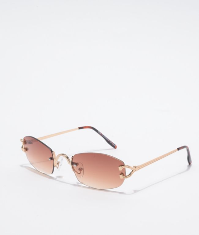 brown gradient glasses